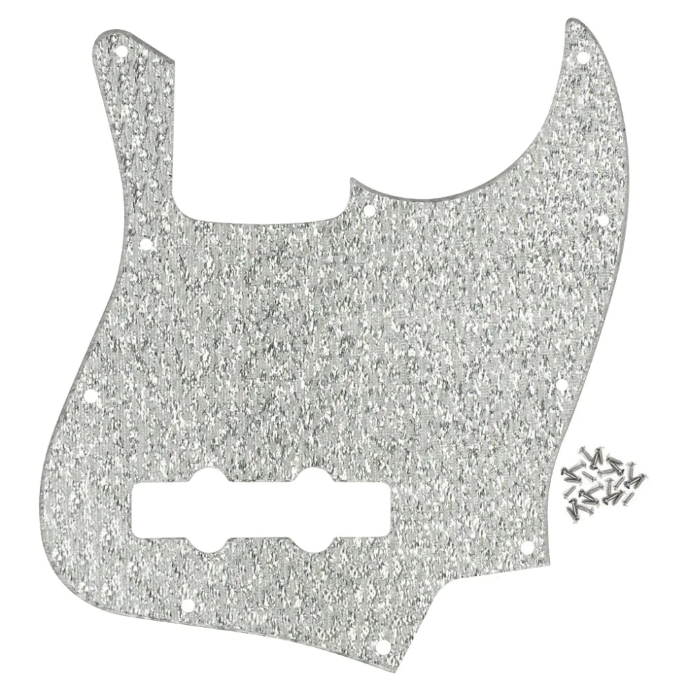 Новинка 10 отверстий JB J Bass Pickguard защита от царапин пластина и винты для 4 струнных