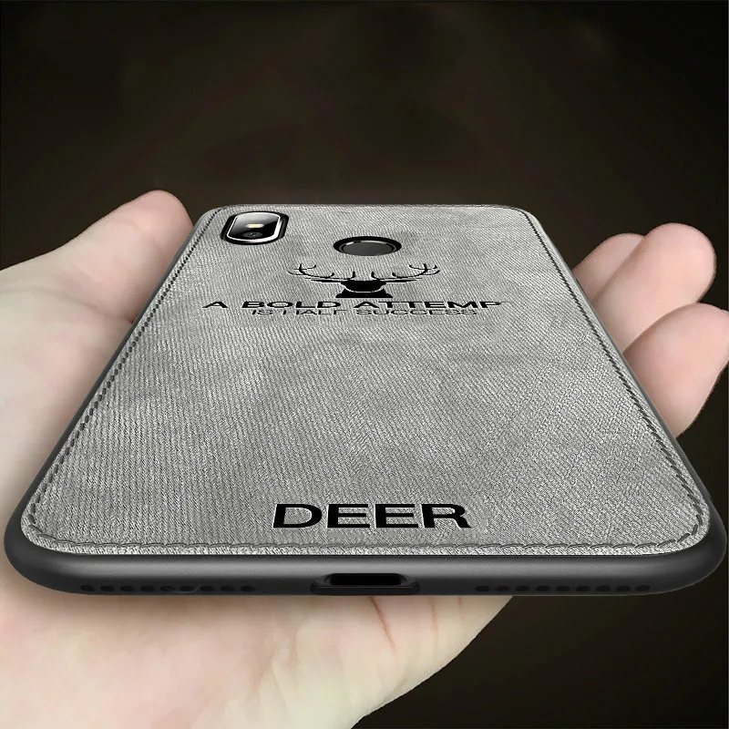 Deer Cloth Phone Case For Xiaomi Mi 9 SE 8 A2 Lite A1 6X 5X Pocophone F1 Redmi k20 Note 7 6 5 pro S2 6A 7A 5plus 4X Cover Coque