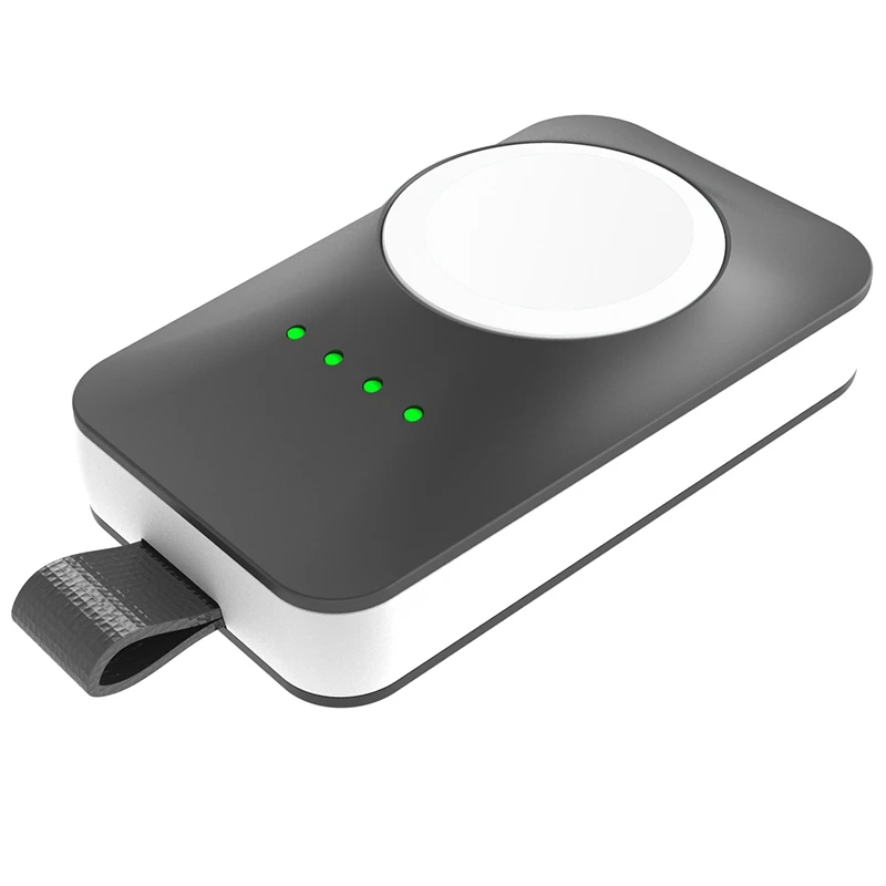 Внешний аккумулятор Qi Беспроводное зарядное устройство для ios watch 1 2 3 4 450 мАч