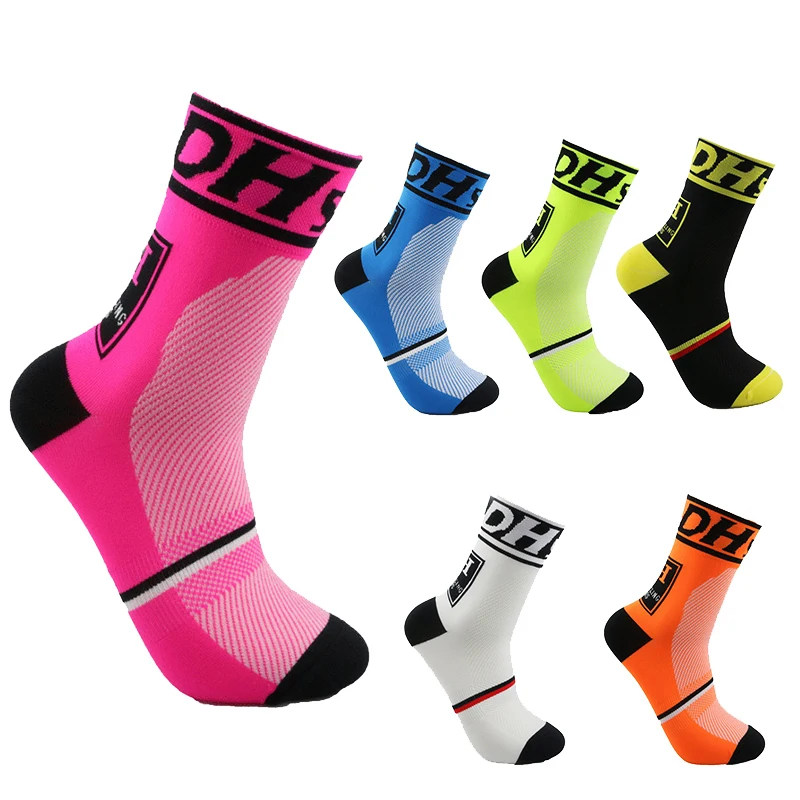 

Bike Riding Socks Mountain Road Cycling Lengthening Sports Socks Compression Sports Stockings for Outside Running Marathon