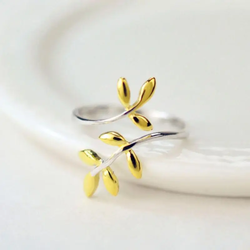 Модные Бальные вечерние ювелирных аксессуаров открытия лист позолота корейский