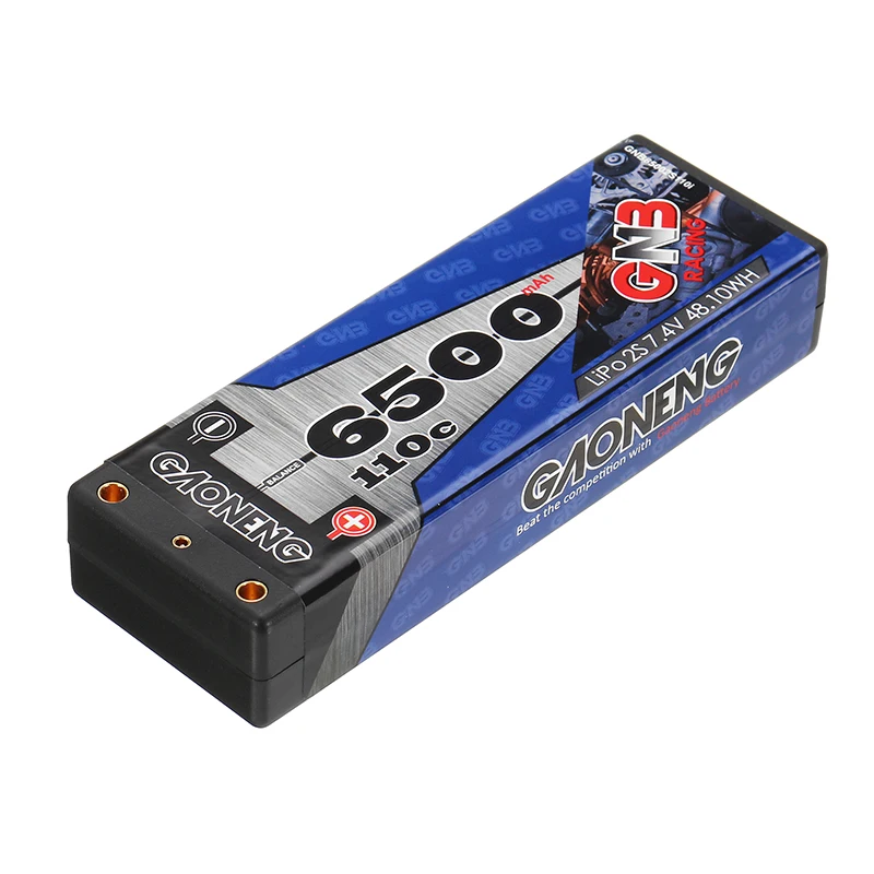 Gaoneng GNB 7 4 В 6500 мАч 110C 2S Lipo батарея с Т образным разъемом для 1:10 1:8 1/8 RC автомобиля