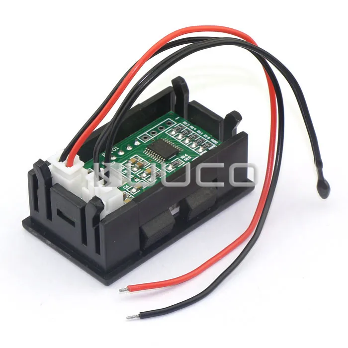

5 PCS/LOT Thermometer/Digital Gauge -50 ~110 Celsius Degrees Temperature Meter DC 12V Digital Meter/Tester/Monitor