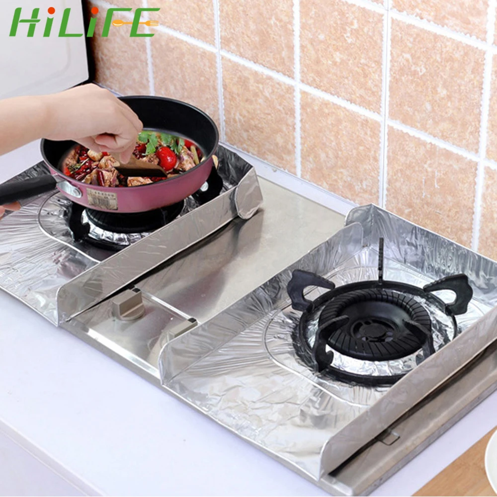 HILIFE 2 шт. Splotch защитное покрытие для газовой плиты коврик крышка горелки лайнер из
