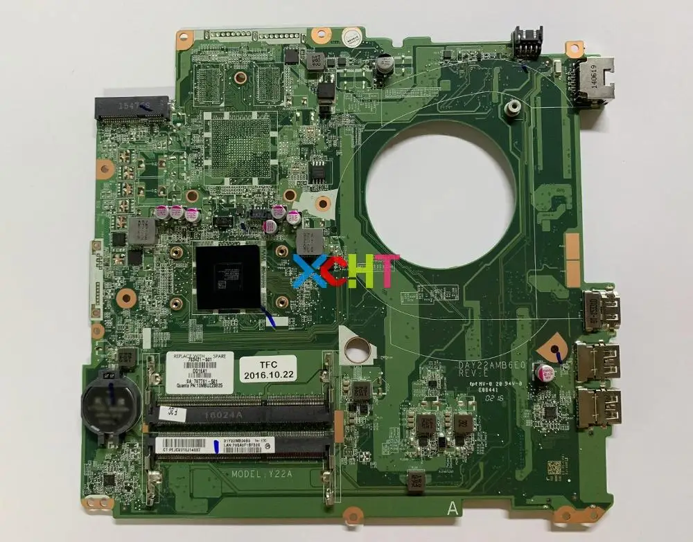 for HP 17-F Series 17Z-F000 17Z-F100 763421-501 763421-001 UMA w A4-6210 CPU NoteBook PC Laptop Motherboard Mainboard Tested