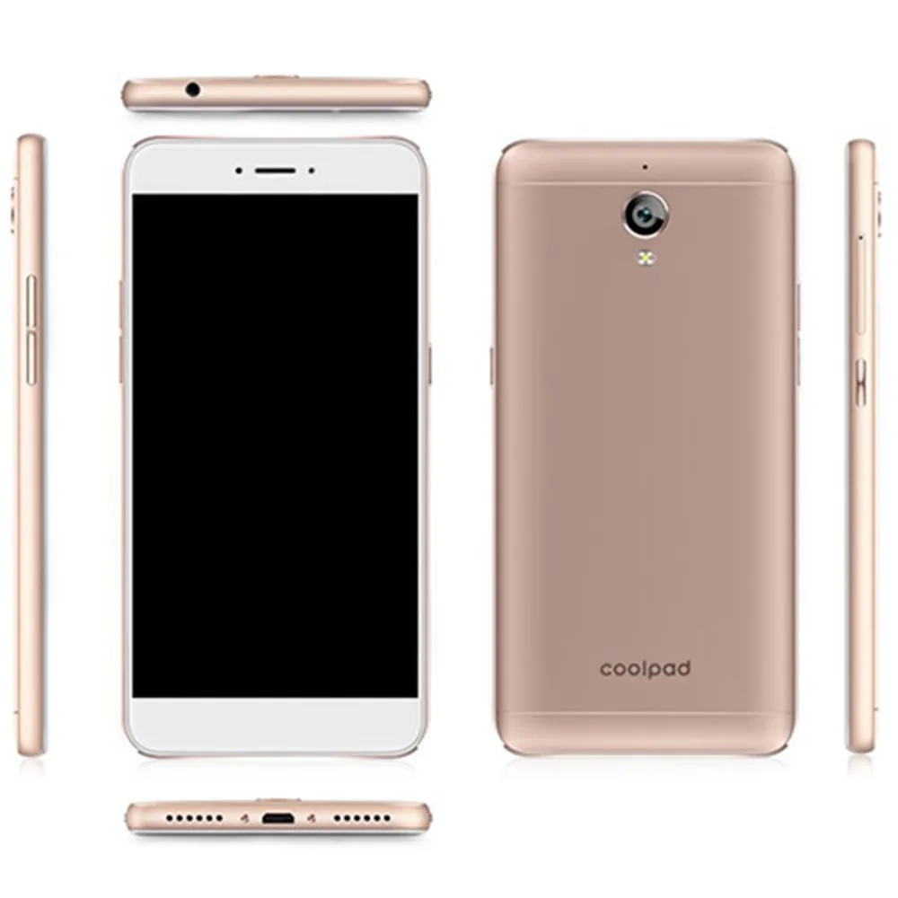 Coolpad E2C телефона 5 0 &quotAndroid 7 1 Qualcomm Snapdragon MSM8909 4 ядра ГБ + 6 2500 мАч две задних камеры