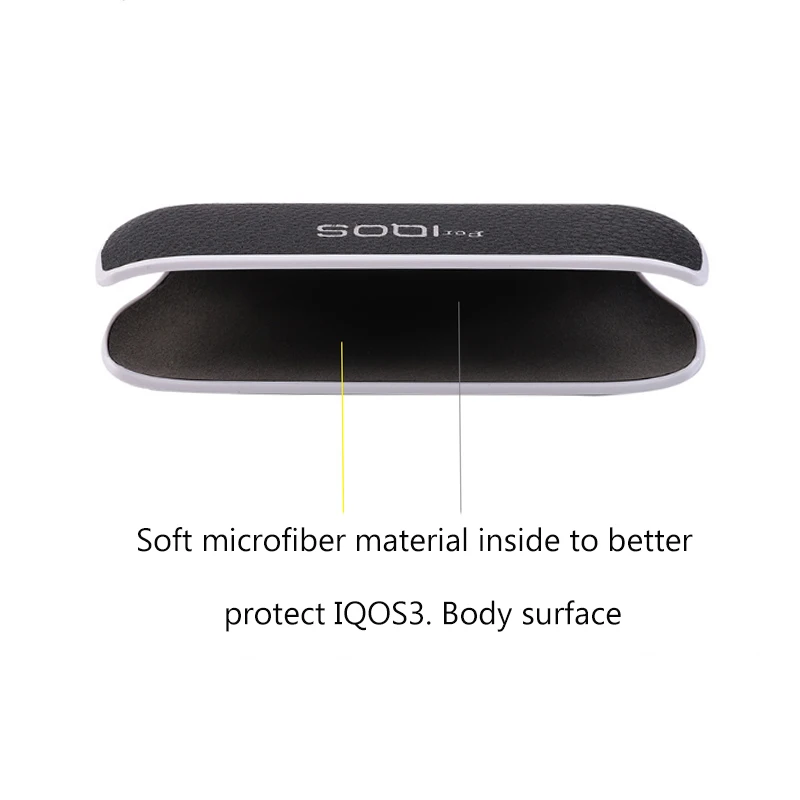 Портативный чехол для Iqos 3 0 защитный из искусственной кожи переноски с защитой от