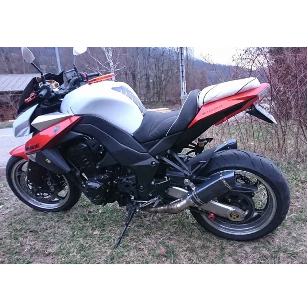 Ransoto в байкерском стиле без застежки на плоской подошве Kawasaki Z1000 2010 2016 глушитель