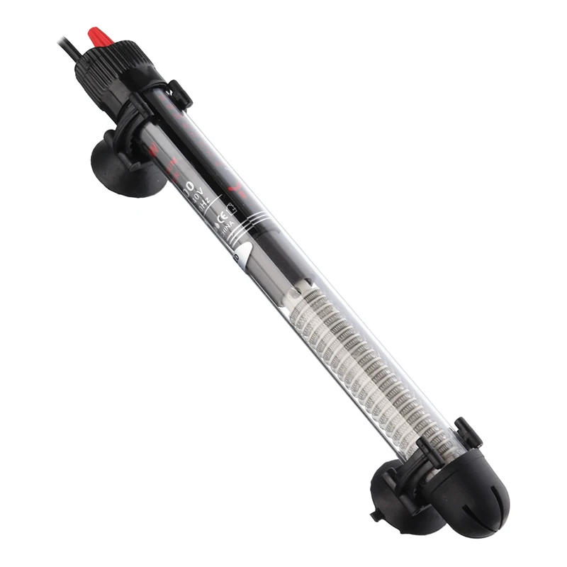 Mrosaa Best 220-240V Fish Tank Submersible Heater Aquarium Thermostat Temperature Control Tool Glass Heaters Sticker Rod EU Plug | Дом и сад