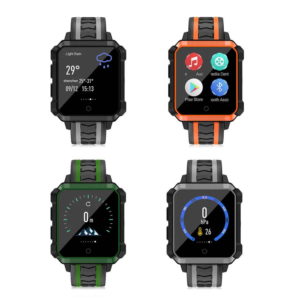 Microwear H7 Смарт-часы Для мужчин Водонепроницаемый gps Smartwatch Android часы 4G напоминание