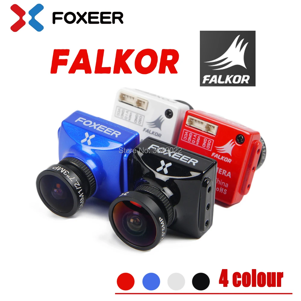 Foxeer Falkor 1200TVL 4:3 16:9 Переключаемый 2 5/1 8 мм объектив PAL/NTSC переключаемый FPV камера