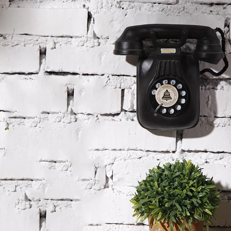 LUDA-винтажная модель телефона настенные ретро ностальгические ремесла