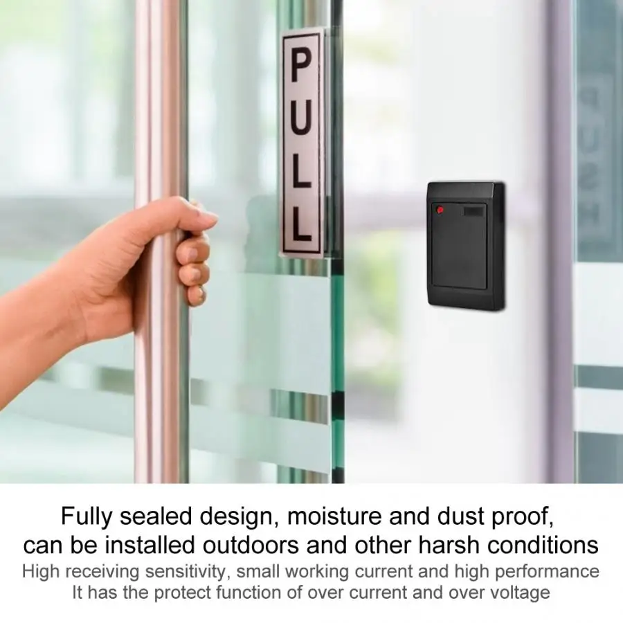 Дверь контроль доступа автономный считыватель Wiegand ID кард ридер ГОРЯЧАЯ