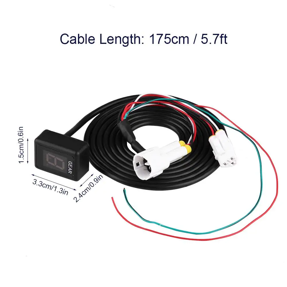 Цифровой индикатор скорости для мотоцикла с вилкой ECU 1 6 Yamaha FZ 16 FZ400 FZ6 FZ6R XJ6 XJR400/1300