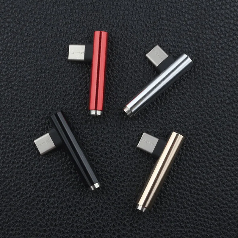 2 in 1 USB Type C Converter to 3.5mm Aux Jack Adapter Charging Extension Earphone Audio for Xiaomi 8 Huawei P20 |