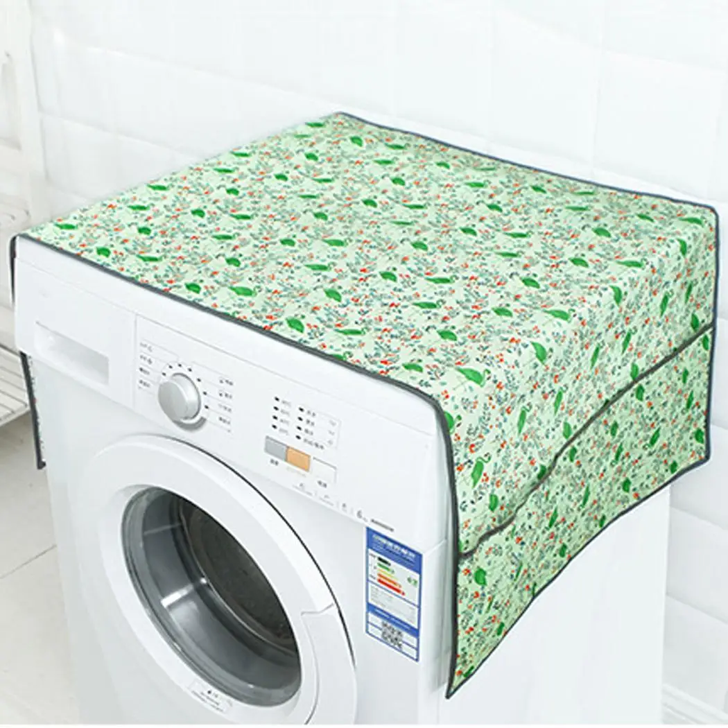 Practical Dust Proof Refrigerator Cover with 6 Pockets Storage Bag Holder Household Washing Machine Kitchen Tools | Дом и сад