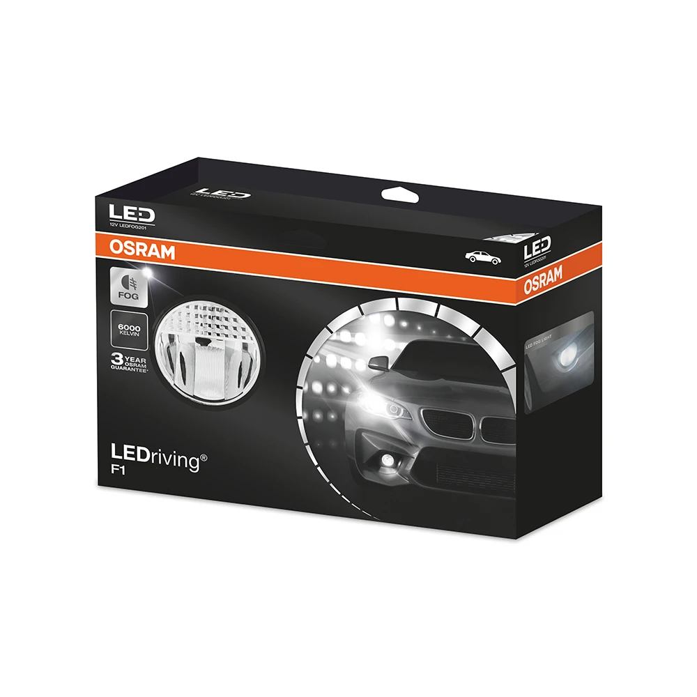 LED ПТФ OSRAM LEDRIVING мод.201 комплект из 2 шт.|Передние LED-фары для авто| |