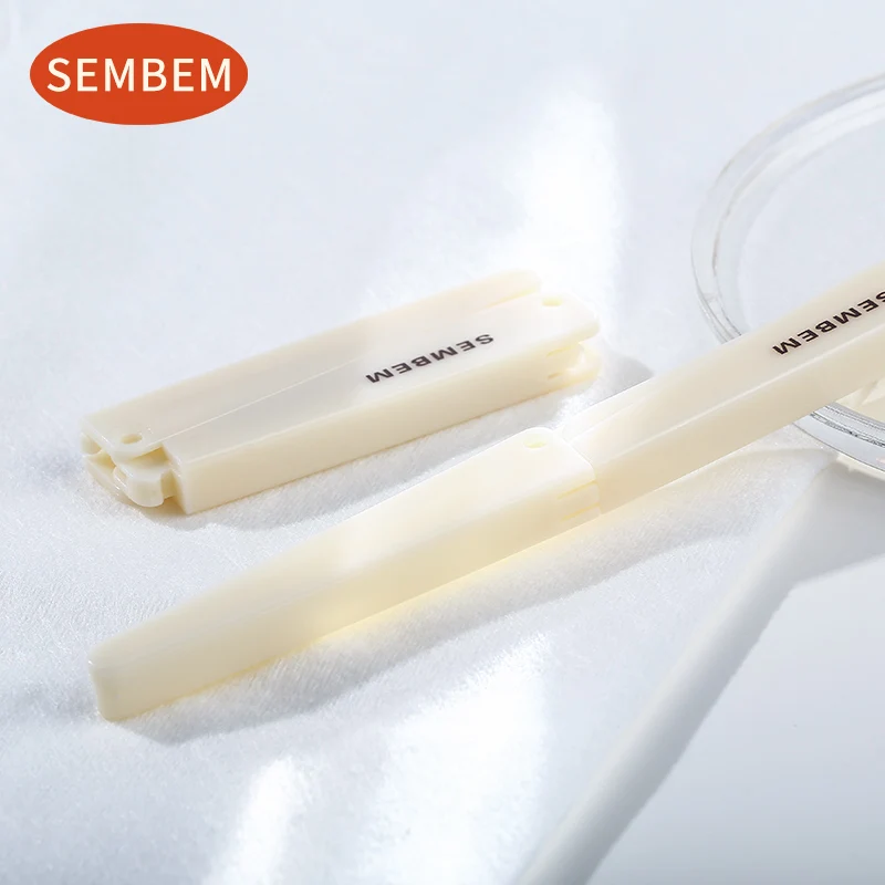 SEMBEM 2 шт. складной триммер для бровей карманный нож из нержавеющей стали