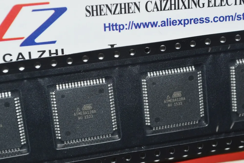 Бесплатная доставка ATMEGA128A AU ATMEGA128 8 битный микроконтроллер с 128 К байт в Системы