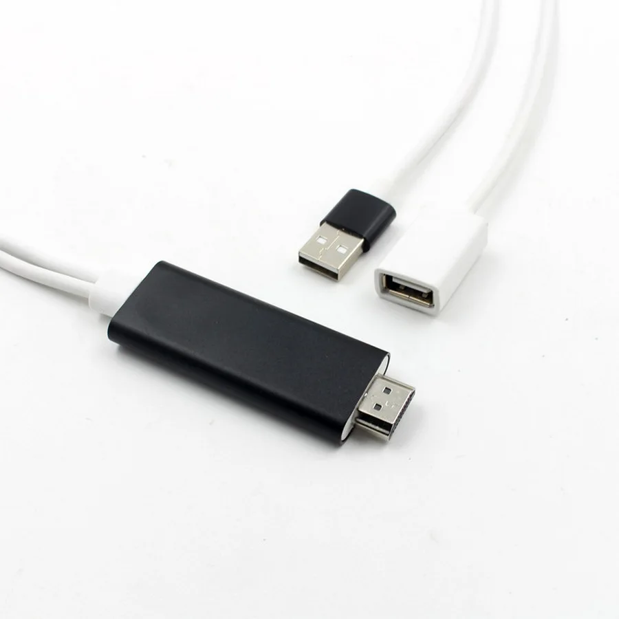 50 шт. кабель для Apple Iphone Ipad Lighting к HDMI Кабельный адаптер HDTV 6 соединитель|Кабели HDMI| |