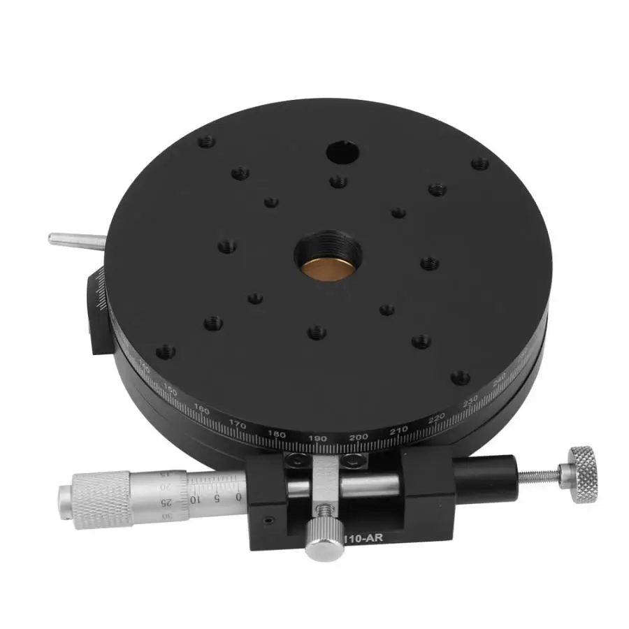 R110 вращающаяся платформа с ручным вращением прецизионный подшипник скользящая