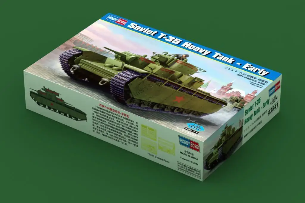 Модель Hobbyboss в комплекте 83841 1/35 советская модель тяжелый танк раннего типа|Наборы