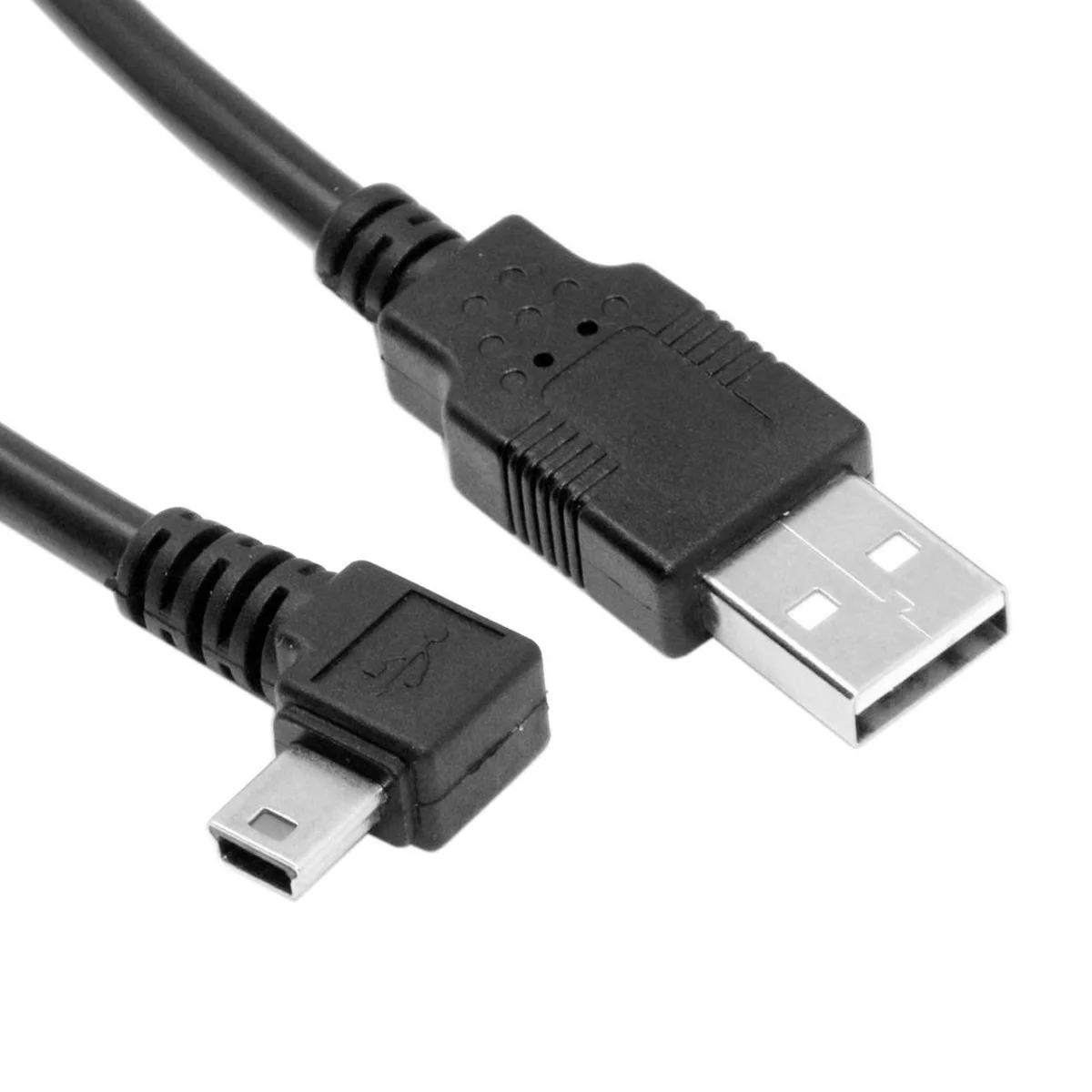 Zihan прямоугольный 90 градусов мини USB B Тип 5pin папа к 2 0 Мужской кабель для передачи