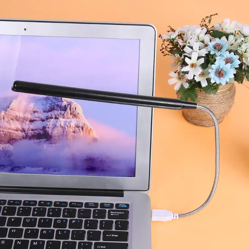 10 светодиодных гибких USB зарядных свет для ноутбука все угловые Регулируемые