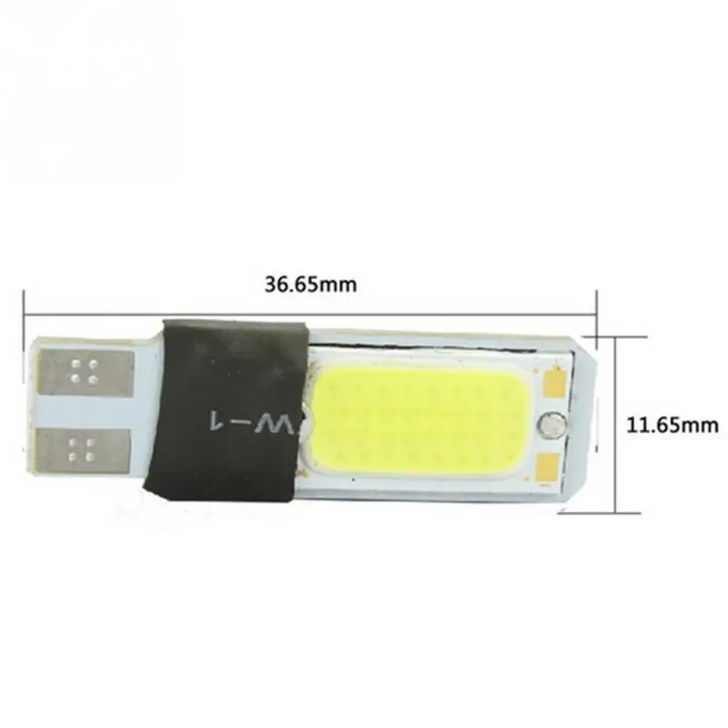 T10 6W LED Высокое качество двухсторонние COB интерьерные лампы свет стояночный