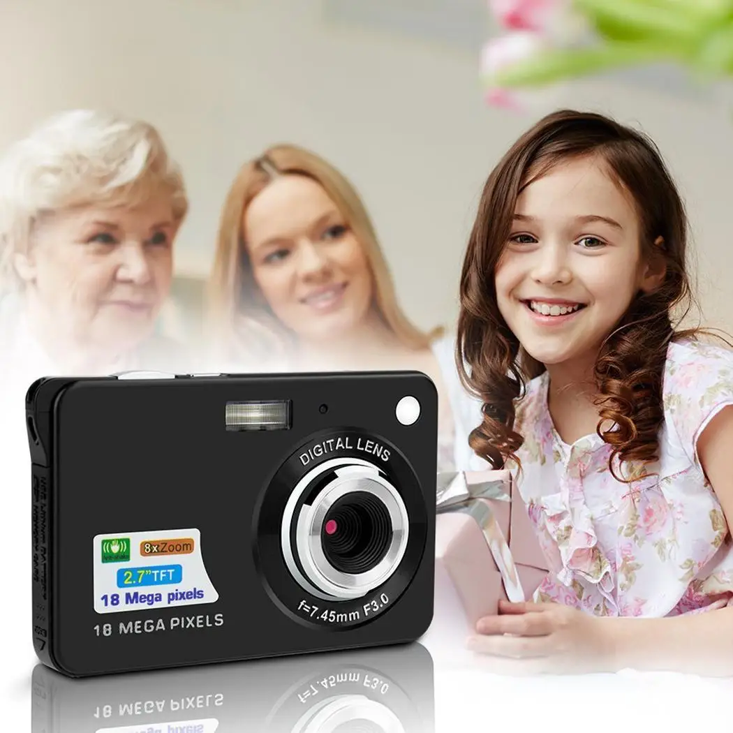 18 миллионов пикселей домашняя Цифровая камера 2 7 дюймовый TFT lcd экран с высоким