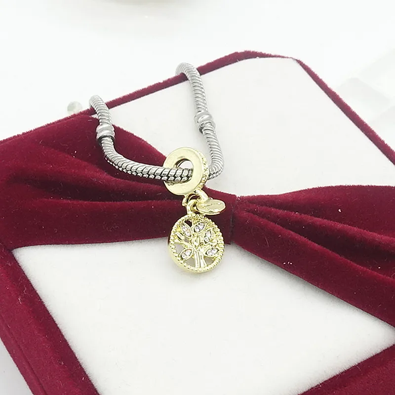 TTBEADS 1 шт. серебряное дерево жизни Европейский Шарм бусы для ожерелья браслета