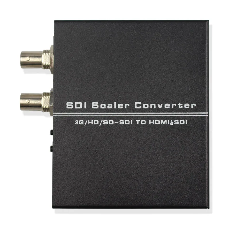 Wiistar SDI to HDMI Converter Adapter Scaler with SDI Output Support SDI/HD/3G-SDI Showing on HDMI Display Free Shipping