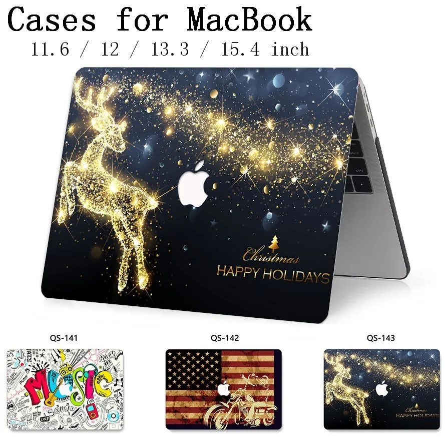 Для MacBook Air Pro retina 11 12 13 3 15 4 дюймов для ноутбука рукав Чехол с защитной