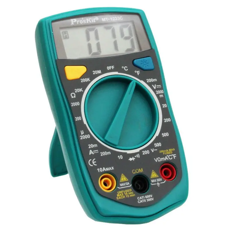 тестер мультиметр цифровой измерительные приборы MT-1233C-C 3 1/2 Цифровой Мультиметр