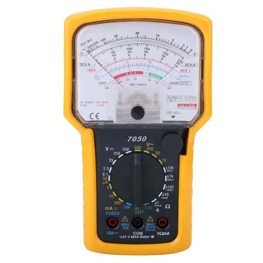 

Digital Multimeter Multifunction High Sensitivity High Accuracy Ohm Test Meter Analog Multimeter KT7050 Electrical Instrument