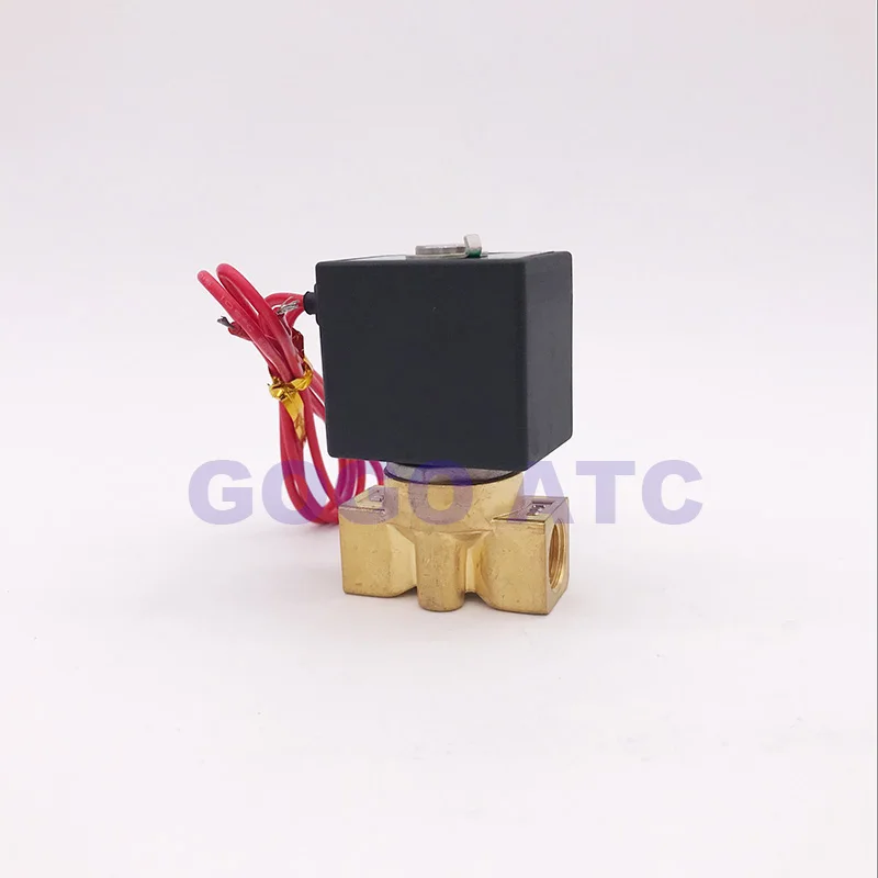 GOGO Brass water mini bistable запирающий Соленоидный клапан Port 1/8 &quot1/4 дюймов 1/1.5/2/2.5/3 мм