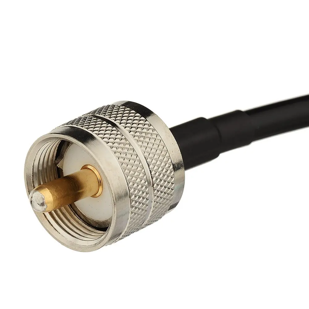 Eightwood UHF мужской PL-259 UHF мужской PL-259 Pigtail RF коаксиальный RG58 кабель для HAM& CB радио, антенный анализатор, манекен нагрузки, КСВ метр