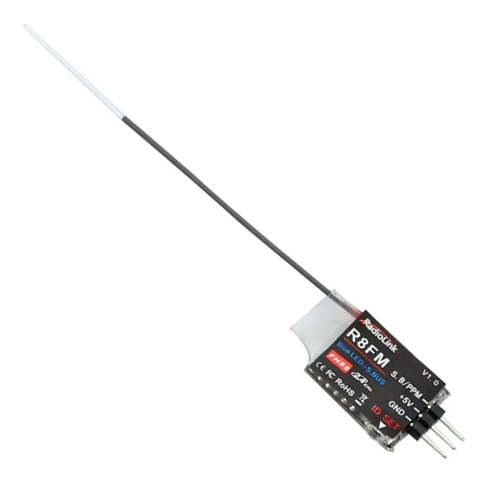 LeadingStar Radiolink R8FM Мини 2 4G 8 Каналы 8CH приемник FHSS для T8FB передатчик Поддержка S BUS PPM