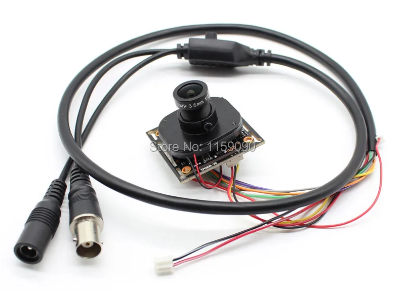 

4in1 AHD TVI CVI CVBS HD Starlight 0.0001Lux NVP2441+IMX307Module Security PCB board 1080P 2mp CCTV Camera with lens osd cable