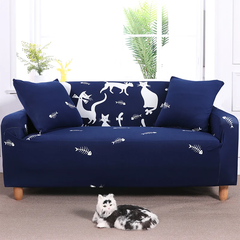 Чехлы для диванов из мультфильма растягивающиеся четыре сезона чехлы протектор