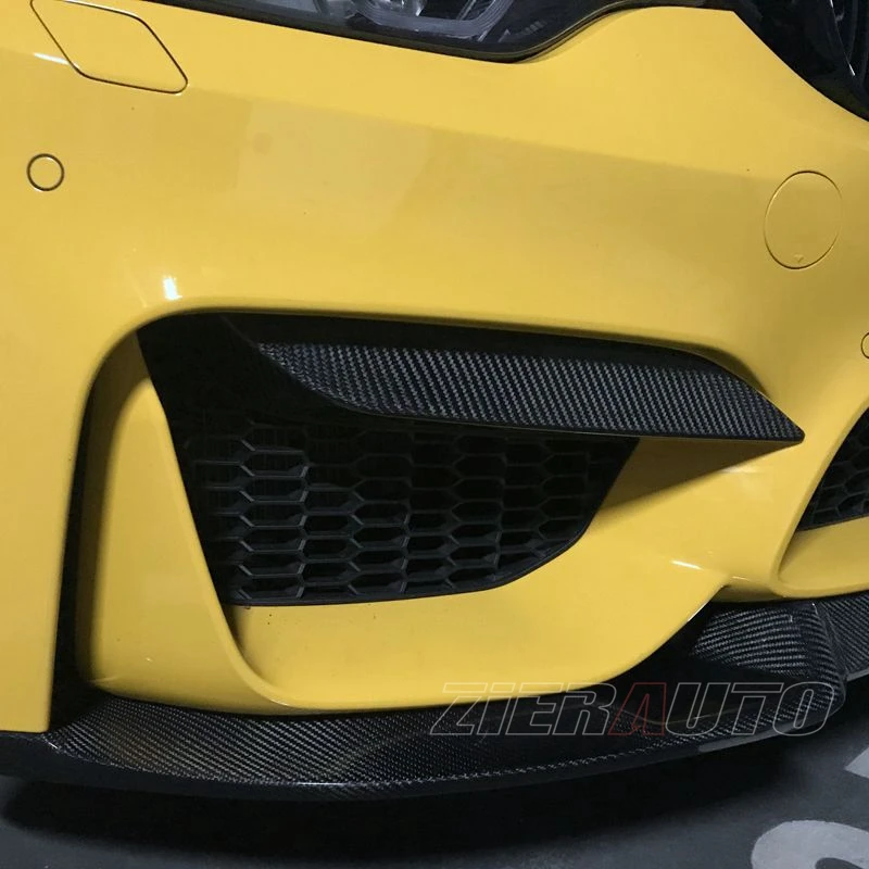 Передние щитки из углеродного волокна для BMW M3 F80 M4 F82 F83 наклейки волокна|Наклейки
