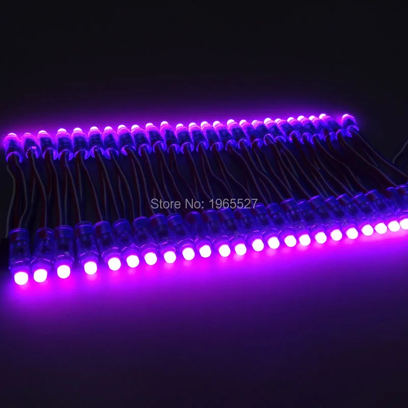 Модифицируемая светодиодная Пиксельная RGB-гирлянда WS2811 UCS1903 SM16703 12 В 100 шт./лот