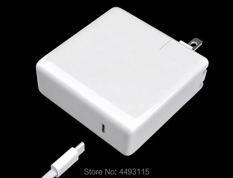 Новый 87 Вт USB C адаптер питания Замена Зарядное устройство переменного тока для Mac