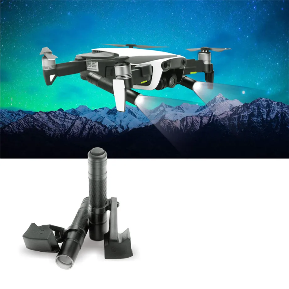 

New Arrival Flash LED Fill Light Searchlight Lamp Kit for DJI Mavic Air Night Flight Lighting Drone Accessories