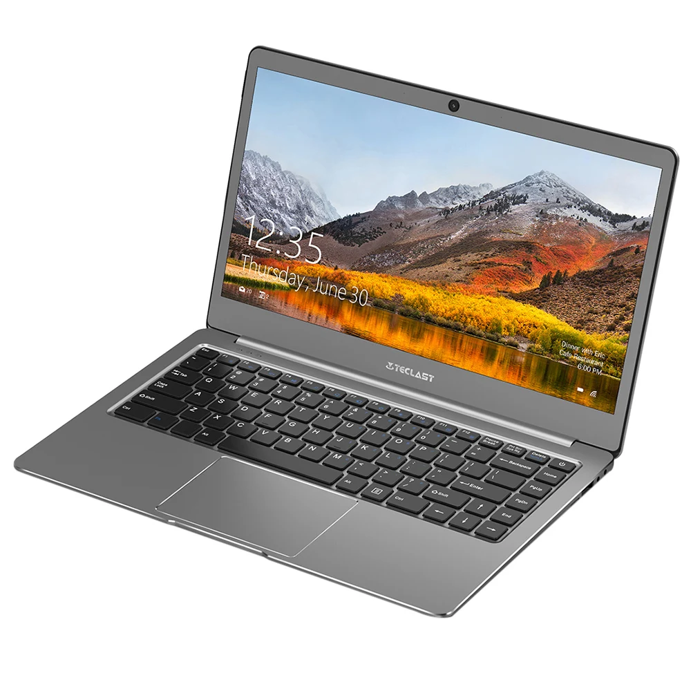 Teclast F6 Ноутбук 13 3 дюймов Windows 10 Домашняя английская версия Intel Apollo Lake N3450