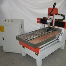 4 оси 6090 ЧПУ 3D гравировки и резки машина 2.2kw шпинделя 1212 1325 6015