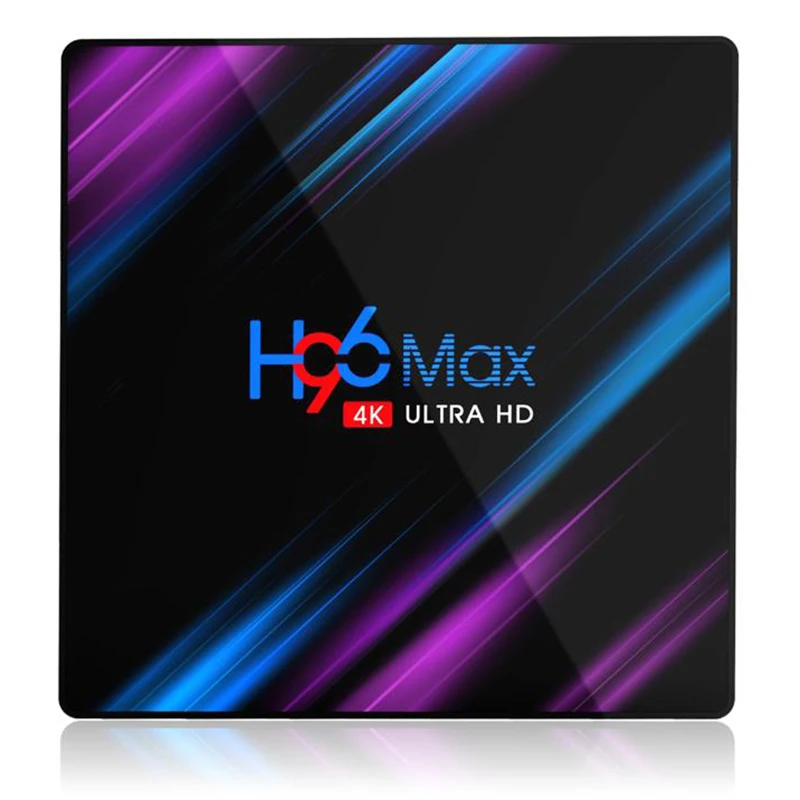 H96 MAX RK3318 Смарт ТВ приставка Android 9 0 4 ГБ 32 64 Гб медиаплеер 4K Google голосовой помощник