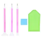 Ручка для алмазной живописи сделай сам, квадратные круглые стразы, инструмент для вышивки крестиком, для алмазной вышивки