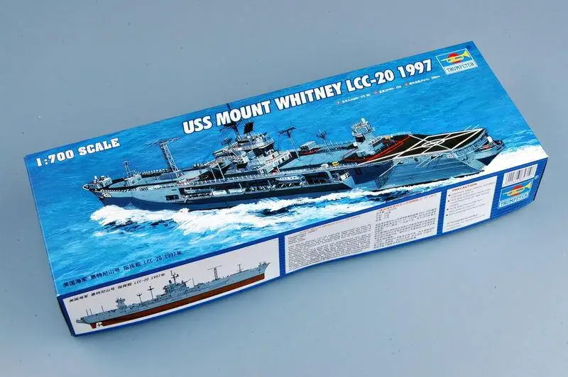 Trumpeter 1/700 05719 USS Mount Whitney LCC 20 1997|Наборы для сборки моделей| |