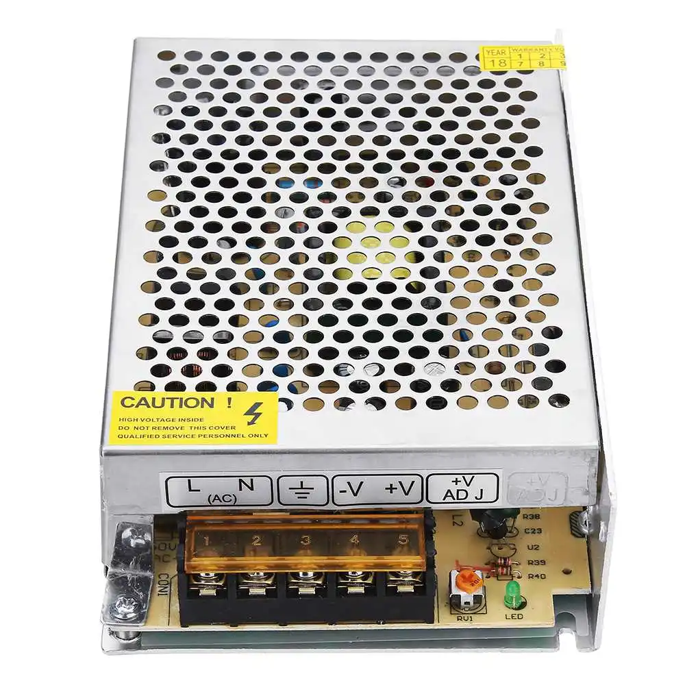 CLAITE AC110V/220 V к DC5V 8A 40W Драйвер питания освещение Трансформатор Адаптер для